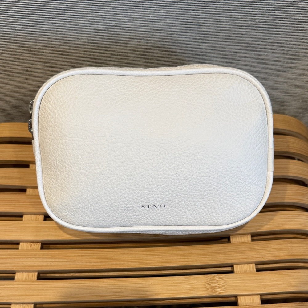 STATE White Crosby Fanny Pack
